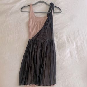 Unique 100% silk and rayon dress circa 2008